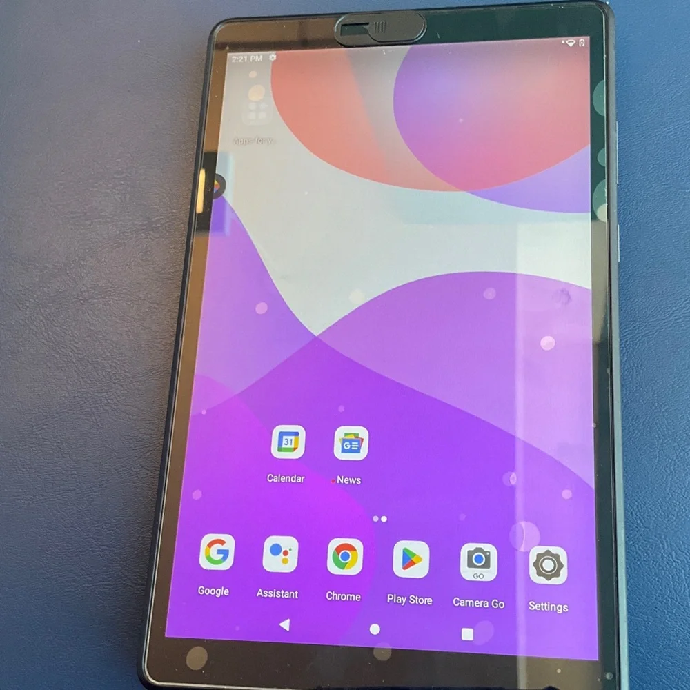 Lenovo Silver Tablet